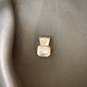 Sterling silver pendant with C Z’s